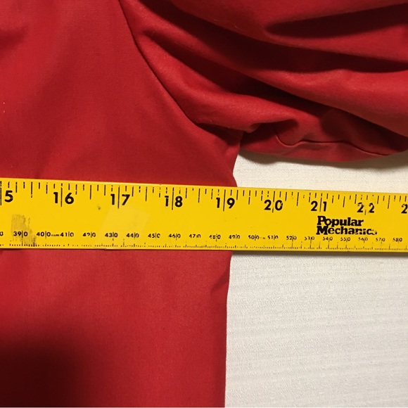 Vtg London Fog Maincoats Trench swing Raincoat weatherwear of distinction Red 6P - Picture 6 of 15